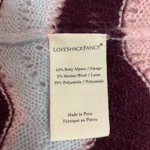 LoveShackFancy Ariella Chevron Stripe Sweater - Picture 7 of 11